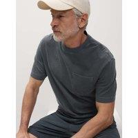 Pure Cotton Garment Dyed T-Shirt