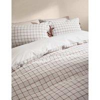 Pure Cotton Exquisite Earth Check Bedding Set