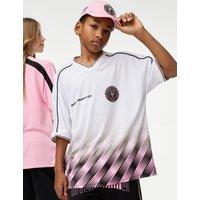 Cotton Rich Inter Miami Football T-Shirt (2-16 Yrs)