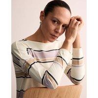 Pure Cotton Striped Relaxed Top
