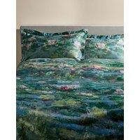 Pure Cotton Monet Waterlilies Bedding Set