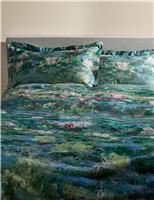Pure Cotton Monet Waterlilies Bedding Set