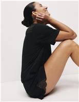 Lace Detail Pyjama Shorts