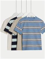 5pk Pure Cotton T-shirts (2-8 Yrs)