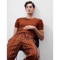 Pure Lyocell Striped Pyjama Bottoms