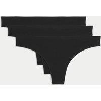 3pk No VPL Thongs