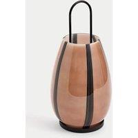 Striped Glass Lantern