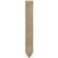 Skinny Pure Silk Knitted Tie