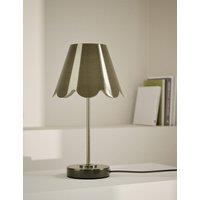 Brass Scallop Table Lamp