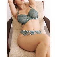 Kalina Silk & Lace Wired Minimiser Bra (C-G)