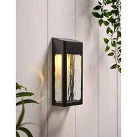 Crackle Solar Wall Light