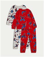 2pk Pure Cotton Spider-Man Pyjama Sets (2-8 Yrs)
