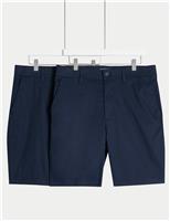 2pk Regular Fit Lightweight Chino Shorts