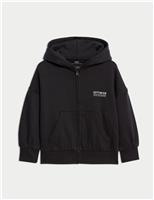 Cotton Rich Zip Hoodie (3-16 Yrs)