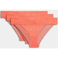 3pk Animal Lace Brazilian Knickers