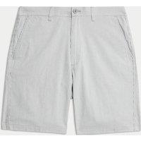 M&S Half-Elasticated Waist Chino Shorts Grey Mix