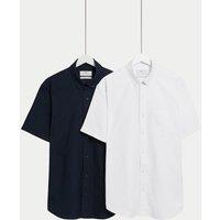 The Ultimate 2pk Short Sleeve Oxford Shirts