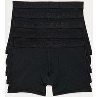 Autograph 5 Pack Modal Rich 360 Flex Trunks Black