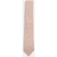 Linen Silk Blend Tie