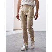 Tailored Fit 360 Flex Pleated Suit Trousers