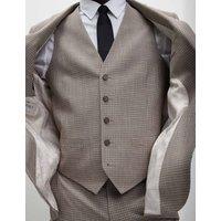 Puppytooth Check Waistcoat