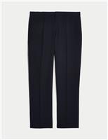 M&S Slim Fit Machine Washable Suit Trousers Charcoal