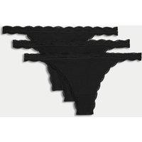 3pk Cotton Rich Tanga Thongs