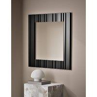 Square Ribbed Mirror