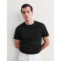 JAEGER Pure Cotton T-Shirt Black