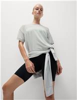 Cotton Blend Lightweight Yoga T-Shirt