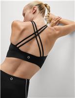 Strappy Back Scoop Neck Bikini Top