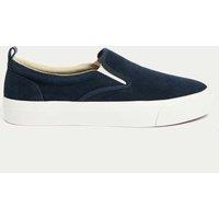 Suede Slip-On Pumps