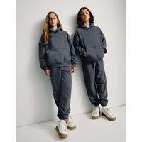 M&S Cotton Rich Joggers (6-16 Yrs) Dark Grey