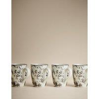 Set of 4 Floral Mugs
