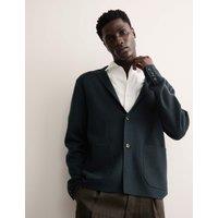 Pure Extra Fine Merino Wool Knitted Jacket