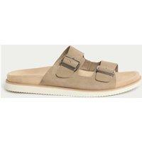Autograph Suede Slip-On Sandals Sand