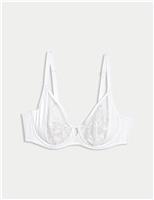 Embrace Embroidered Wired Full Cup Bra A-E