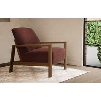 Dempsey Oak Accent Chair