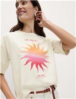 Pure Cotton Embellished T-Shirt