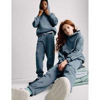 M&S Cotton Rich Hoodie (6-16 Yrs) Steel Blue