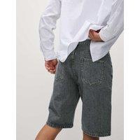 Authentic Relaxed Straight Fit Denim Shorts