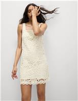 Knitted Mini Shift Dress