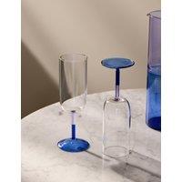 Set of 2 Two Tone Champagne Flutes