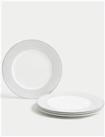 Set of 4 Hampton Dinner Plates