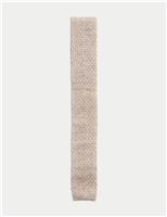 Linen Rich Knitted Tie