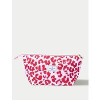 Essential Makeup Pouch In Pink Leopard