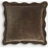 Velvet Scallop Cushion