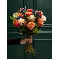 Orange & Cream Rose Bouquet