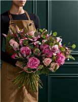 Pink Rose, Lily & Orchid Bouquet