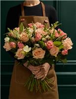 Peach Rose & Freesia Bouquet